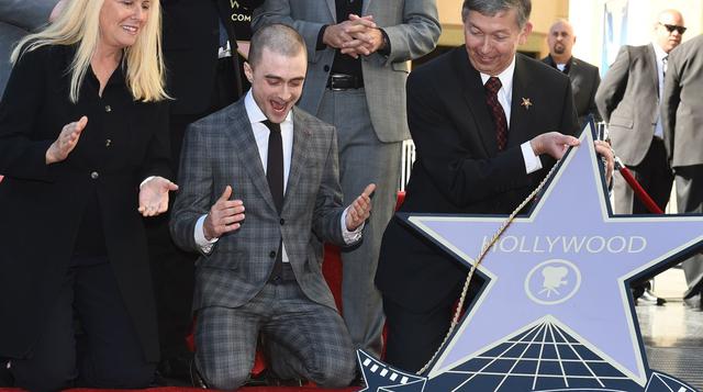 Daniel Radcliffe recibió estrella en Paseo de la Fama [FOTOS] - 4