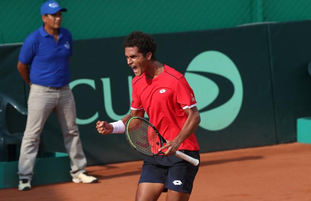 Perú y Suiza igualan 1-1 en playoffs del Grupo Mundial I de Copa Davis | Fotos: Rolly Reyna/Joel Alonzo/GEC
