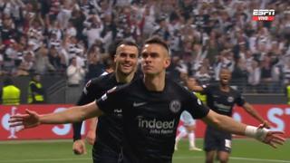 Comandante del área: Borré marcó el 1-0 de Frankfurt ante West Ham y se acerca a la final de Europa League | VIDEO