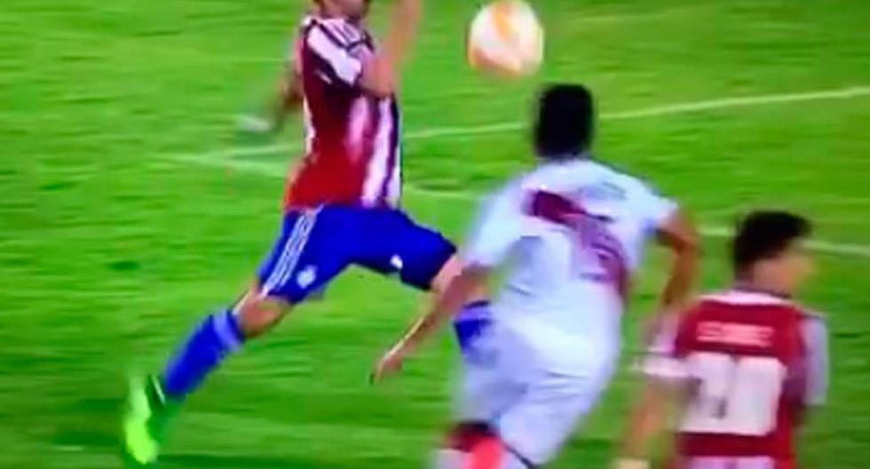 Sebastián Ferreira marcó el segundo gol de Paraguay. (Video: Captura)