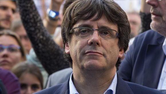 España emitió una orden de captura contra el ex presidente de Cataluña Carles Puigdemont. (EFE).