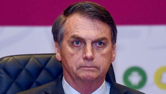 Jair Bolsonaro habla sobre la liberación de Lula y pide a brasileños no dar "munición al canalla, que momentáneamente está libre, pero cargado de culpa”. (EFE).