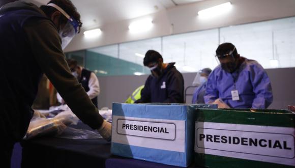 Las actas procesadas por la ONPE son todas aquellas que han ingresado al centro de cómputo correspondiente y pasaron por la digitación y verificación. (Foto: José Rojas Bashe / @photo.gec)