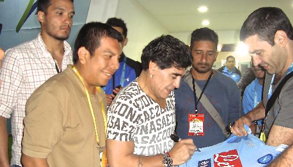 Maradona a El Comercio: "Lesión de Neymar afecta anímicamente"