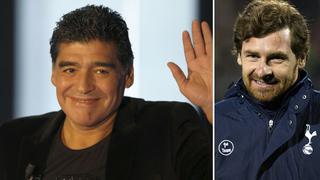 Diego Maradona suena como reemplazo de Villas-Boas en el Tottenham