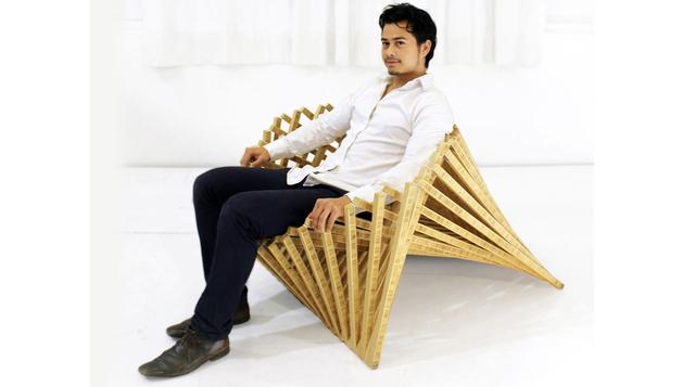 Diseño único: esta silla se puede doblar al antojo de cada uno - 3