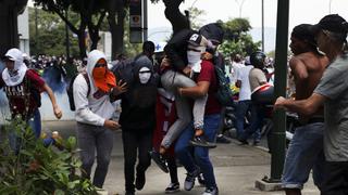 Las impactantes fotos de la violenta represión en Venezuela
