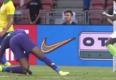 YouTube: mira la impactante lesión del arquero de Nigeria en el duelo amistoso ante Brasil | VIDEO 
