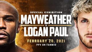 Floyd Mayweather Jr. anuncia pelea de exhibición con polémico youtuber Logan Paul