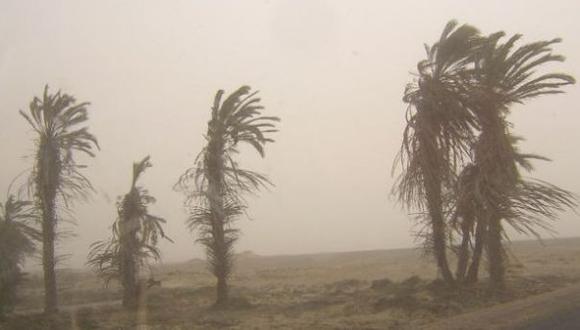 Senamhi alerta sobre vientos más intensos en la costa