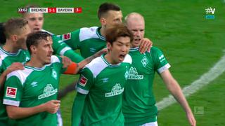 Bayern Múnich vs. Werder Bremen: Osako decretó el 1-1 por Bundesliga | VIDEO