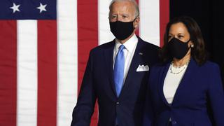 Joe Biden promete en primer discurso con Kamala Harris “reconstruir” EE.UU. después de Trump