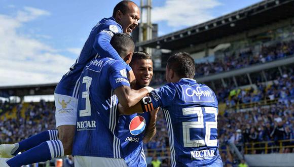 Millonarios recibe a Cali en duelo que decidirá al líder del clausura de la Liga Águila. (Foto: AFP)