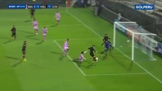 Sport Boys vs. Melgar: Emanuel Amoroso falló insólito gol debajo del arco | VIDEO