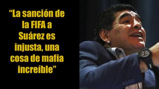 Maradona y sus polémicas declaraciones sobre el Mundial 2014