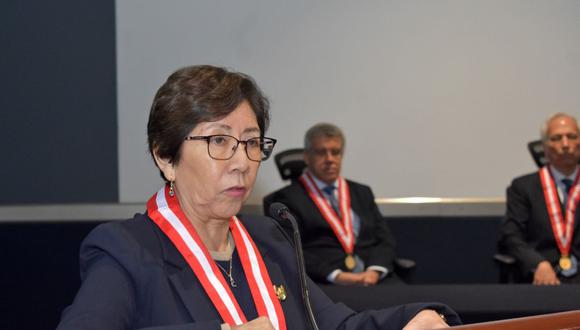 Imelda Tumialán es la presidenta de la Junta Nacional de Justicia. (Foto: JNJ)