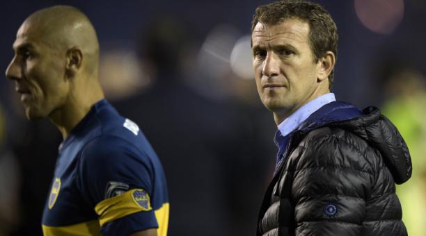 Rodolfo Arruabarrena recordó el lamentable episodio del gas pimienta en el Superclásico Argentino en la Copa Libertadores del 2015. (Foto: AFP)