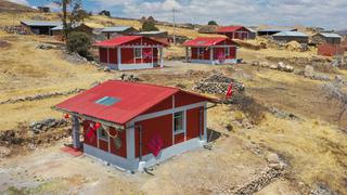 Cusco: 63 viviendas bioclimáticas fueron entregadas a familias de extrema pobreza afectadas por heladas 
