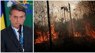 Bolsonaro: Incendios forestales "no pueden ser pretexto para sanciones internacionales"