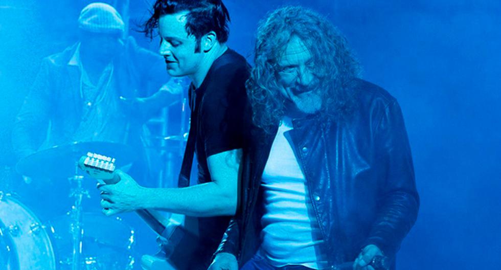 Robert Plant y Jack White sorprenden al público argentino (Foto: David James Swanson/ Twitter Led Zeppelin News)
