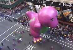 La vez que Barney fue ‘asesinado’ en un desfile del Día de Acción de Gracias