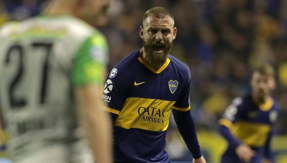 Daniele De Rossi arrancaría contra River Plate el domingo. (Foto: AFP)