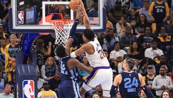 Lakers - Grizzlies por Playoff de NBA: resumen y resultado del juego