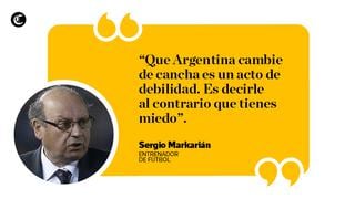 Markarián: “El poderío de Perú es por los jugadores y por Gareca”