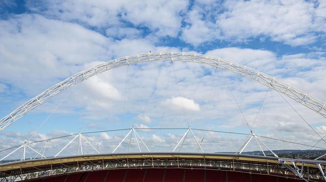 Muestran Londres desde la zona más alta del Estadio de Wembley - 2