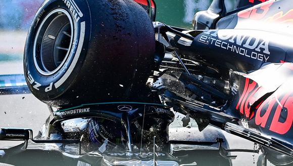 Max Verstappen culpa a Lewis Hamilton por accidente. (Foto: Fórmula 1)