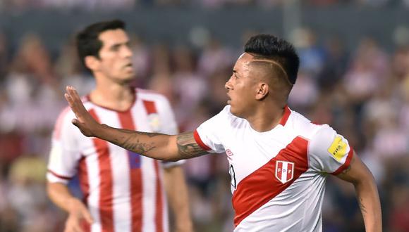 Christian Cueva vuelve al Defensores del Chaco de Asunción, donde brilló jugando con la selección peruana en el 2016 por las Eliminatorias a Rusia 2018. (Foto: AFP)