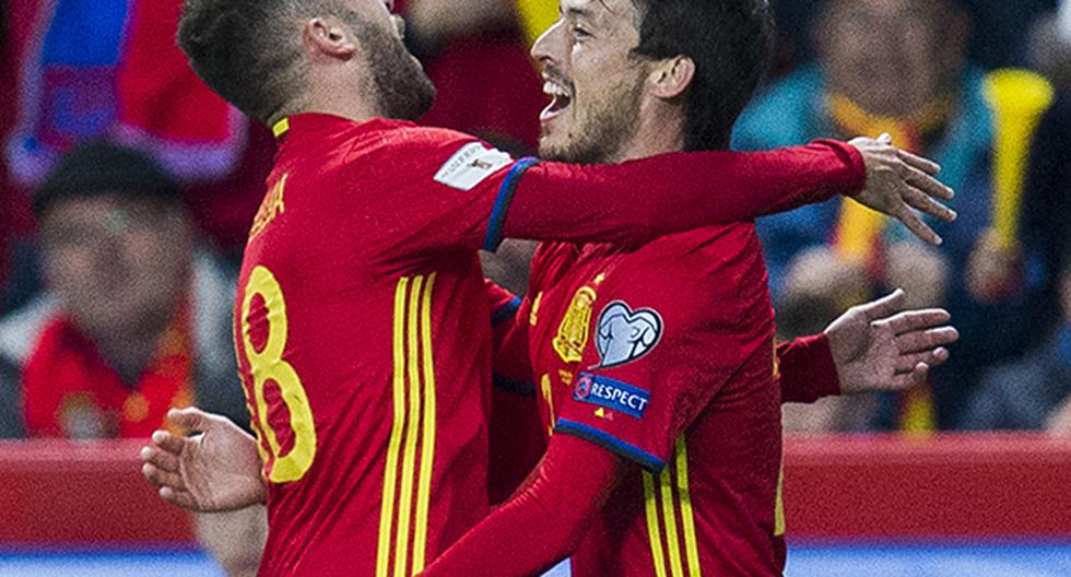 España vs Israel se enfrentan EN VIVO y EN DIRECTO este viernes 24 de marzo a las 2:45 pm (Horario peruano - 7:45 pm GMT - 8:45 pm Gijón), por la fecha 5 del Grupo G en las Eliminatorias Rusia 2018. (Foto: Getty Images)