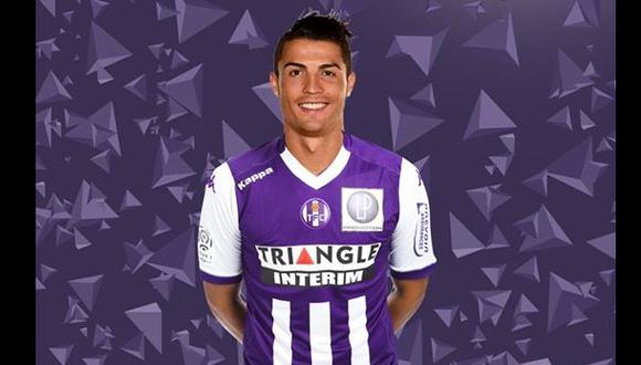 ¿Por qué Cristiano Ronaldo aparece con camiseta del Toulouse?