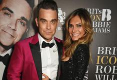 Robbie Williams y Ayda Field se convirtieron en padres por tercera vez