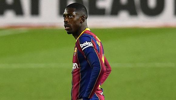 Ousmane Dembélé ha participado en 38 partidos de Barcelona en la actual temporada. (Foto: AFP)
