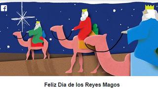 Facebook regala a sus usuarios una postal por el Día de Reyes