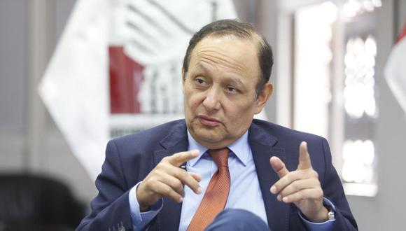 Walter Gutiérrez criticó la decisión de la exfiscal de la Nación Zoraida Ávalos | Foto: El Comercio / Archivo