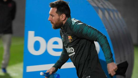 Lionel Messi anotó un 'hat-trick' en su último partido con el Barcelona por LaLiga Santander. (Foto: AFP)