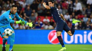 La rapidez del PSG: Cavani anotó gol a los 45 segundos
