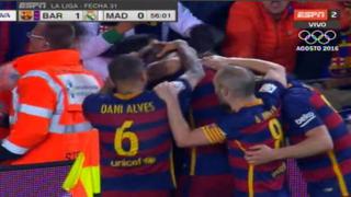 Barcelona-Real Madrid: Piqué anotó el 1-0 de cabeza [VIDEO]