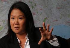 Keiko Fujimori: "Ya sabemos quiénes están detrás de las tachas"