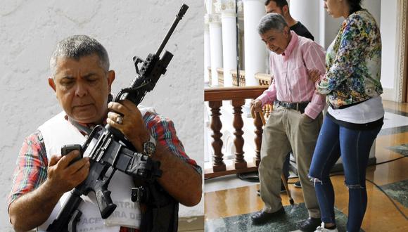 El régimen de Venezuela excarceló al general retirado Ángel Vivas, que estaba detenido desde el año pasado. (Foto: AFP | AP/Ariana Cubillos)