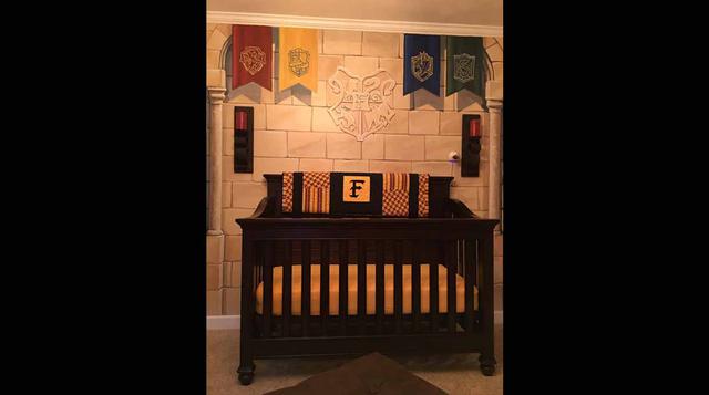 El 'mágico' cuarto de este bebé te hará sentir en Hogwarts