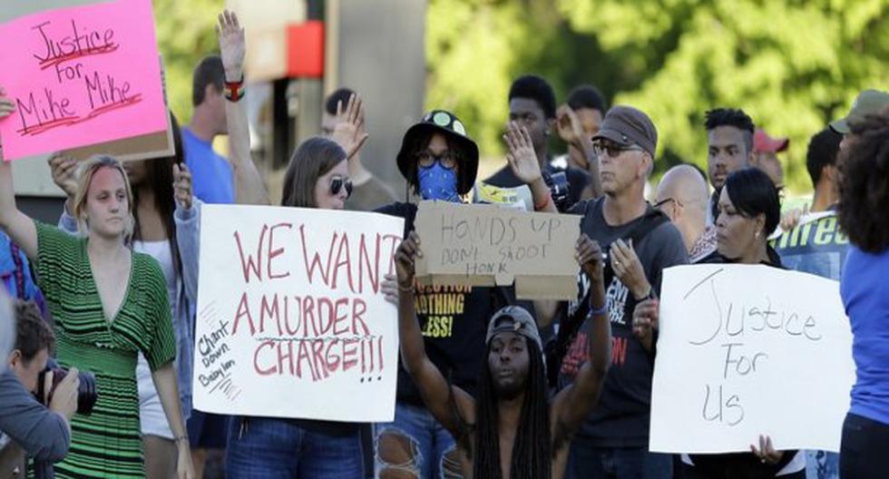 La muerte de Michael Brown generó protestas en Ferguson. (Foto: mashable.com)