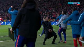 Champions League: abren expediente disciplinario a Diego Simeone por gesto obsceno