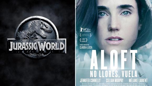 "Jurassic World" y "Aloft" entre los estrenos de la semana