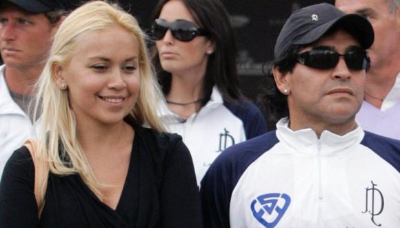 Ex pareja de Maradona confirma que está embarazada del 'Pelusa'
