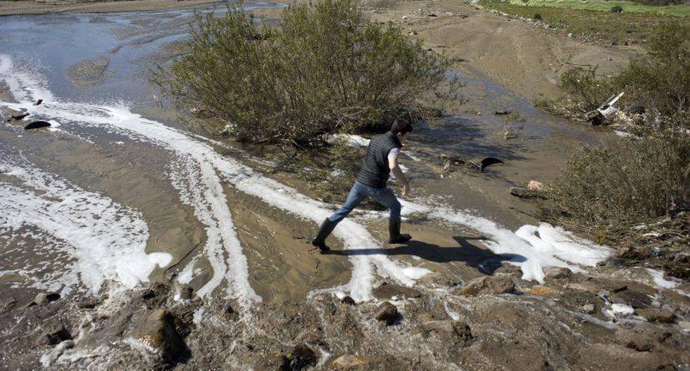 Derrame de más de 140 millones de galones de aguas negras ingresó a EEUU por el río Tijuana. (Foto: EFE)