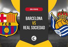 Barcelona vs. Real Sociedad en vivo, LaLiga: a qué hora juegan, canal TV gratis y dónde ver transmisión