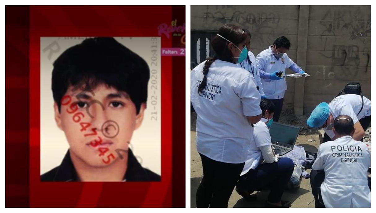 Martín Jesús Caccire Castañeda de 25 años era un estudiante de la carrera de Economía. Familia señala que estaba reportado como desaparecido. (Foto: Captura América Noticias/Ministerio Público)